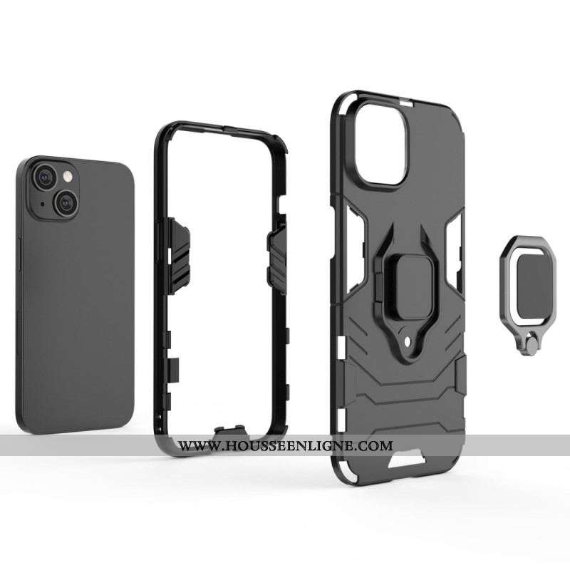 Coque iPhone 14 Ring Résistante