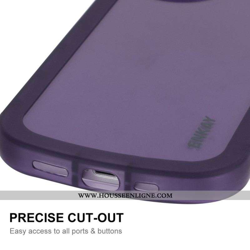 Coque iPhone 14 Silicone Mat Enkay