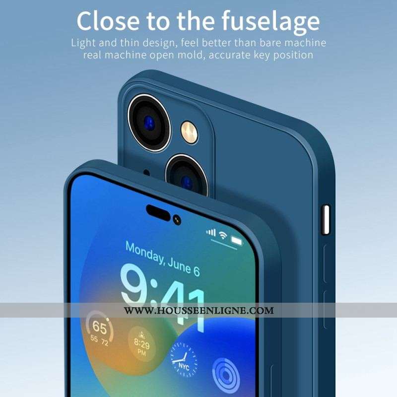 Coque iPhone 14 Silicone PINWUYO