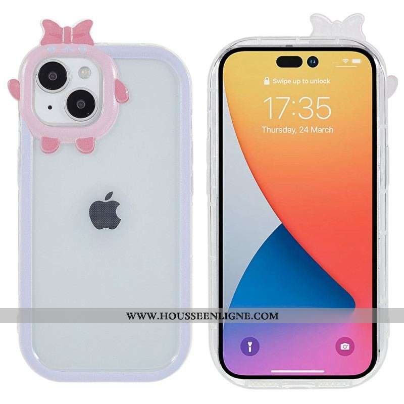 Coque iPhone 14 Transparente Cartoon