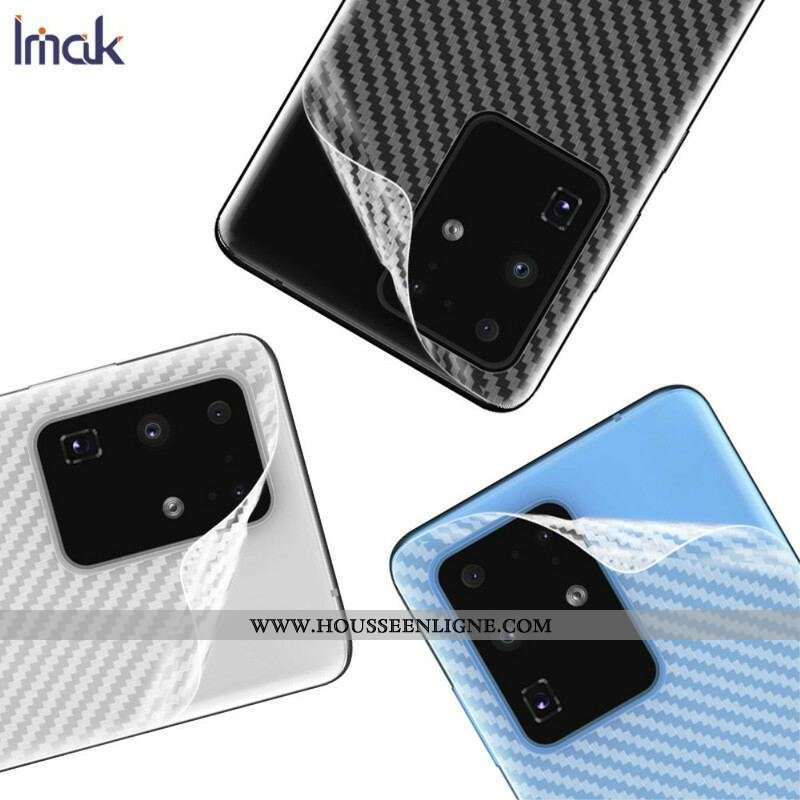 Film Arrière pour Samsung Galaxy S20 Ultra Style Carbone IMAK