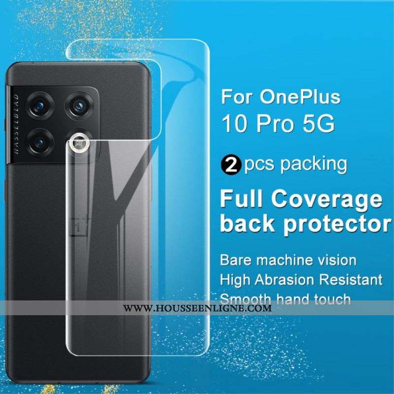 Films de protection écran et dos pour OnePlus 10 Pro 5G IMAK