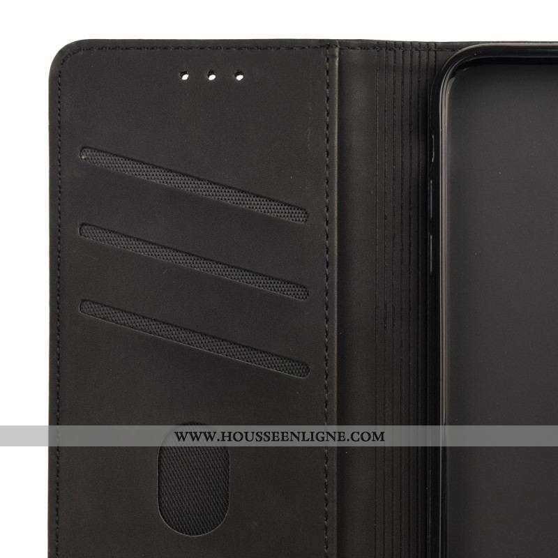 Flip Cover Moto E40 / E30 / E20 Effet Cuir Business Bicolore