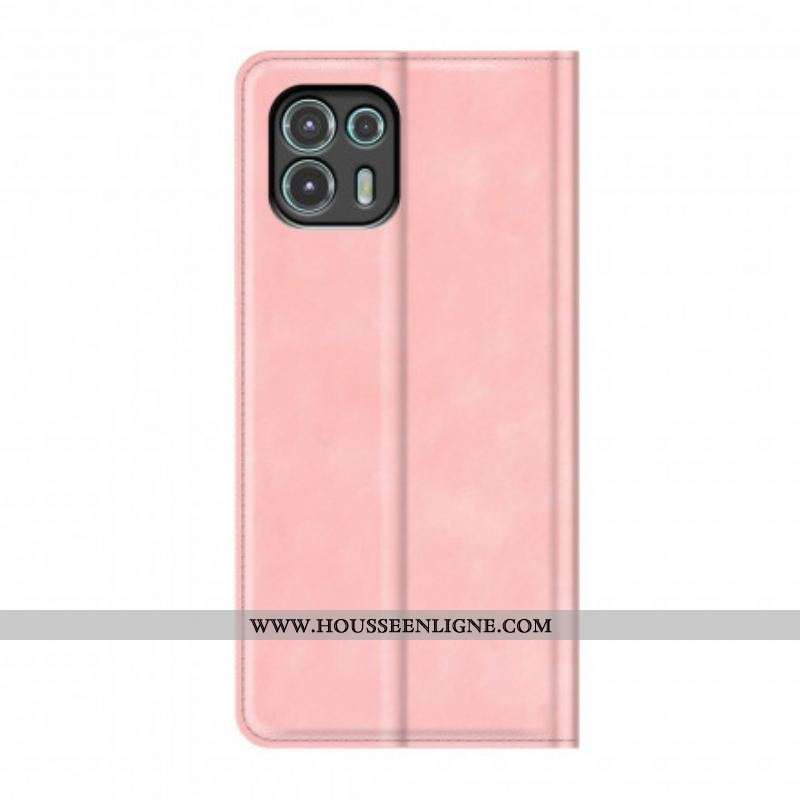 Flip Cover Motorola Edge 20 Lite Skin-Touch