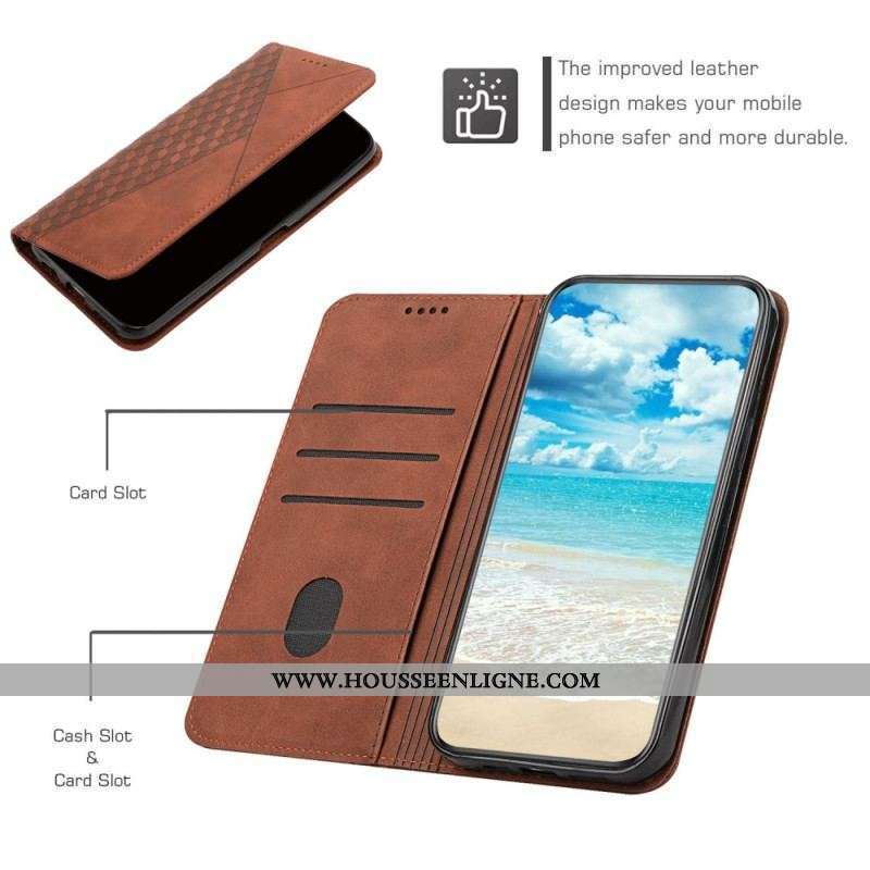 Flip Cover Motorola Edge 40 Pro Motif 3D