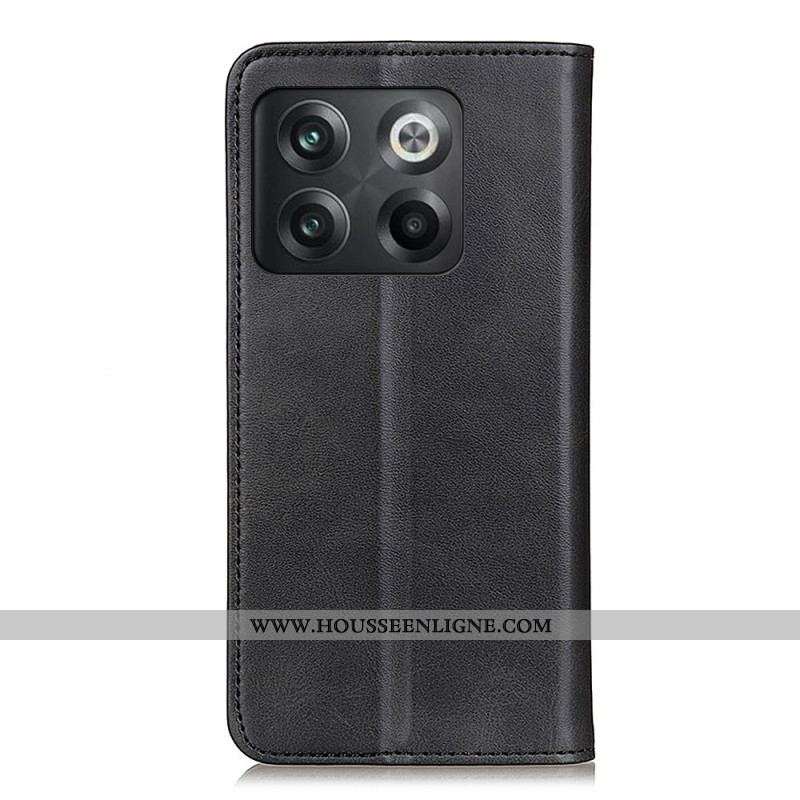 Flip Cover OnePlus 10T 5G Cuir Fendu