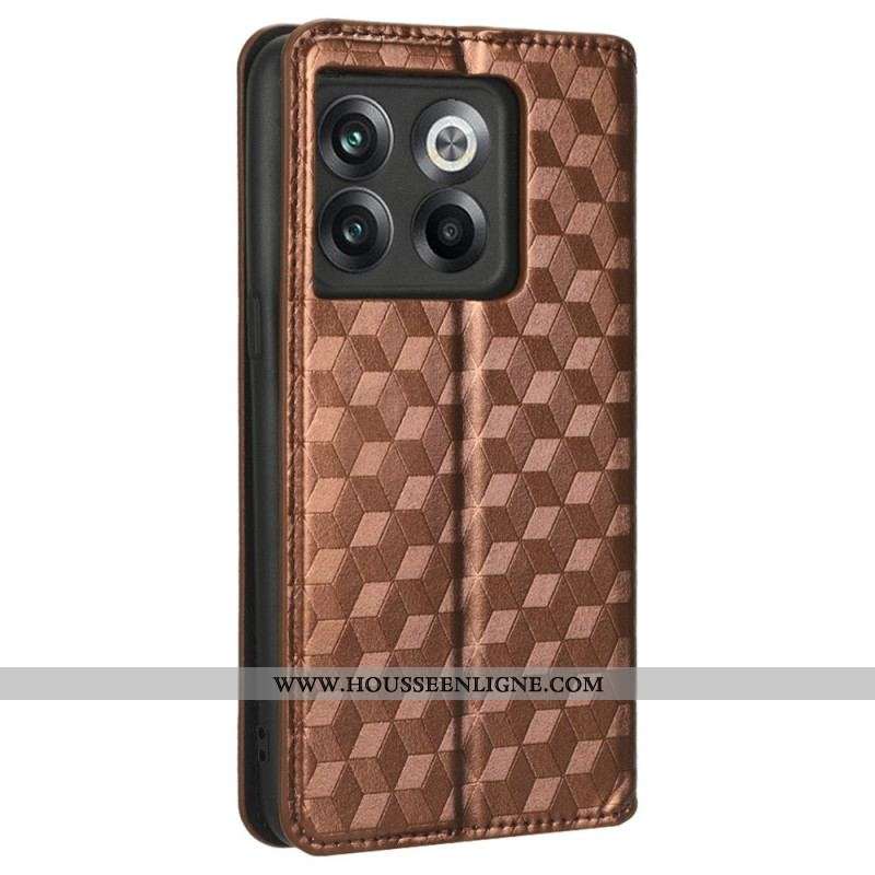 Flip Cover OnePlus 10T 5G Motif 3D