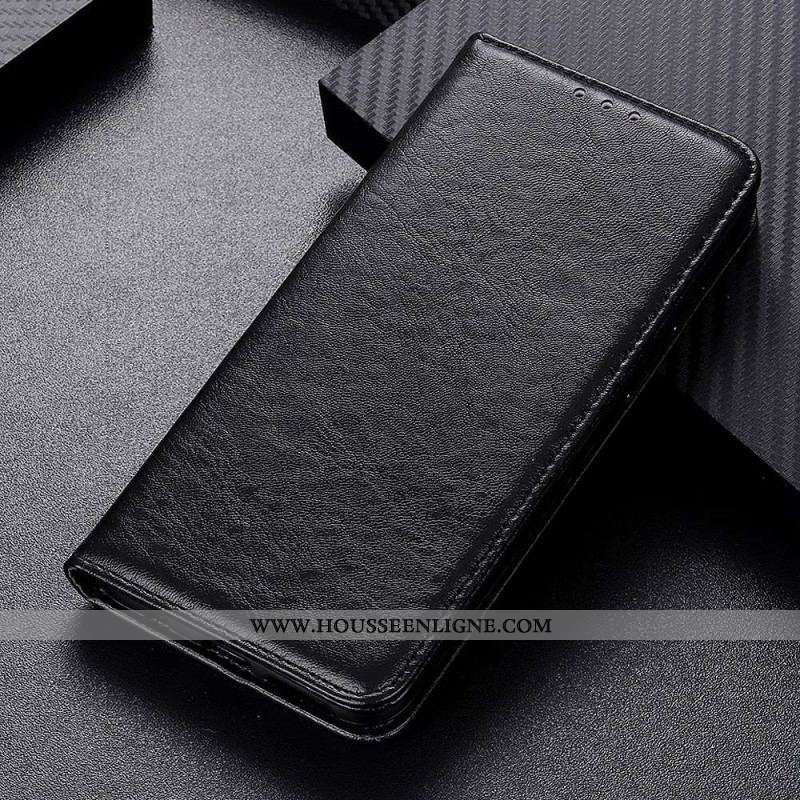 Flip Cover OnePlus 10T 5G Simili Cuir Texturé