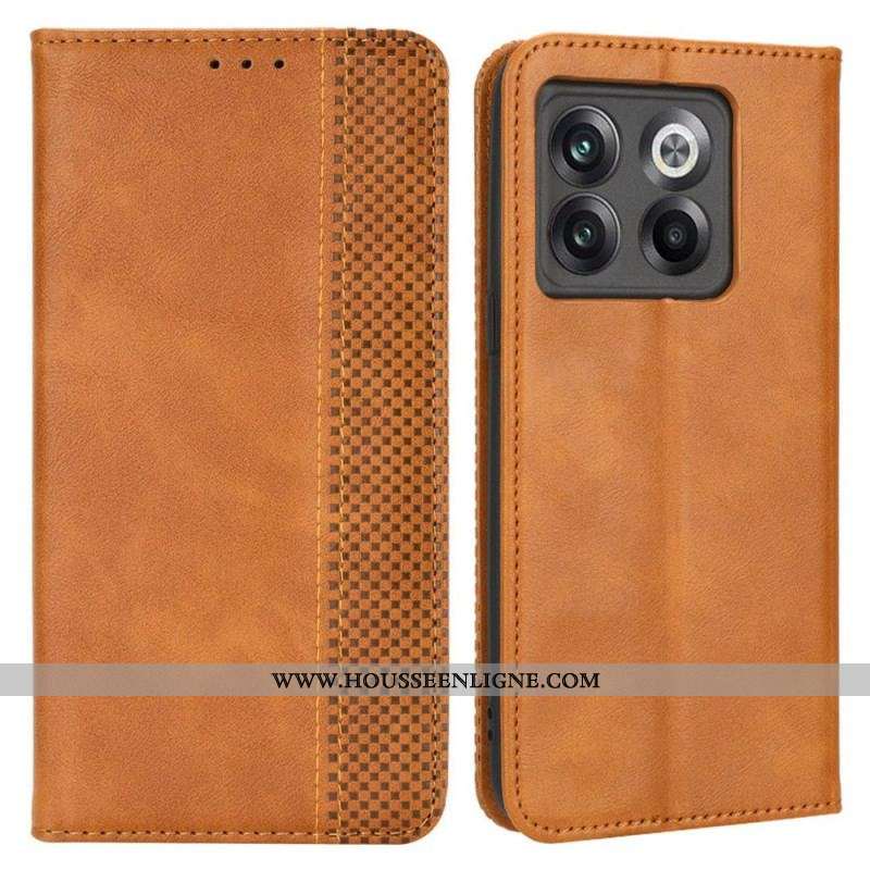 Flip Cover OnePlus 10T 5G Style Cuir Stylisé