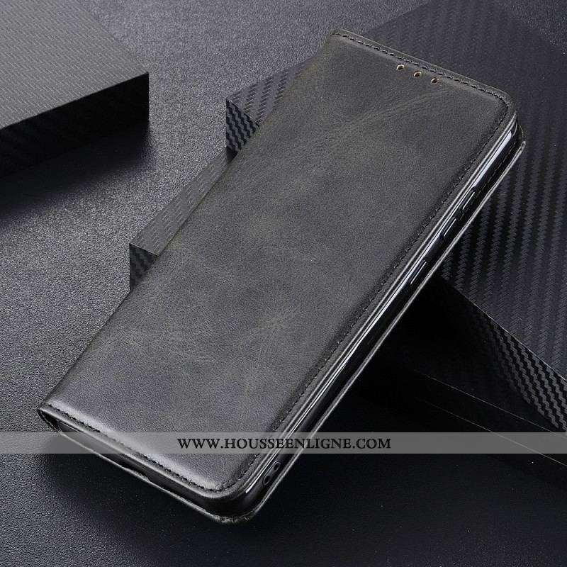 Flip Cover OnePlus 11 5G Cuir Fendu Élégance