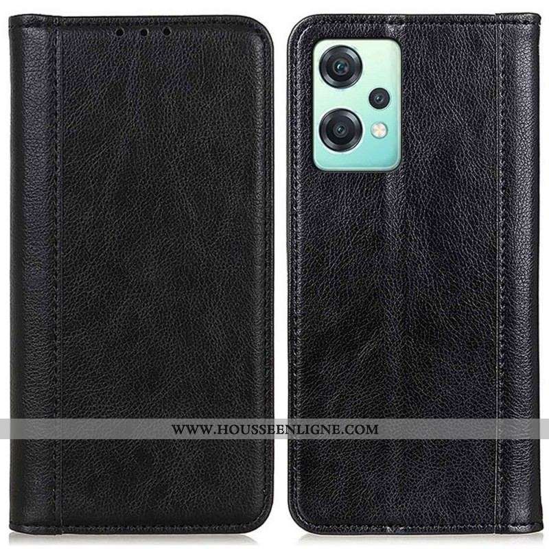 Flip Cover OnePlus Nord CE 2 Lite 5G Cuir Fendu Classique