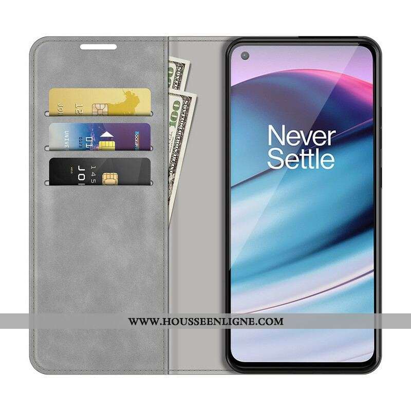 Flip Cover OnePlus Nord CE 5G Skin-Touch