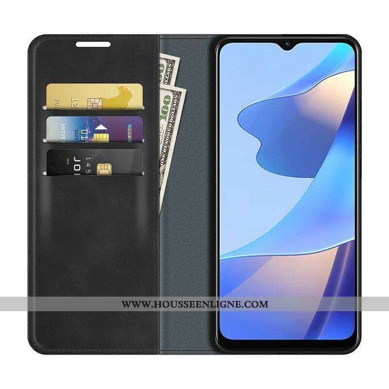 Flip Cover Oppo A16 / A16s Skin-Touch