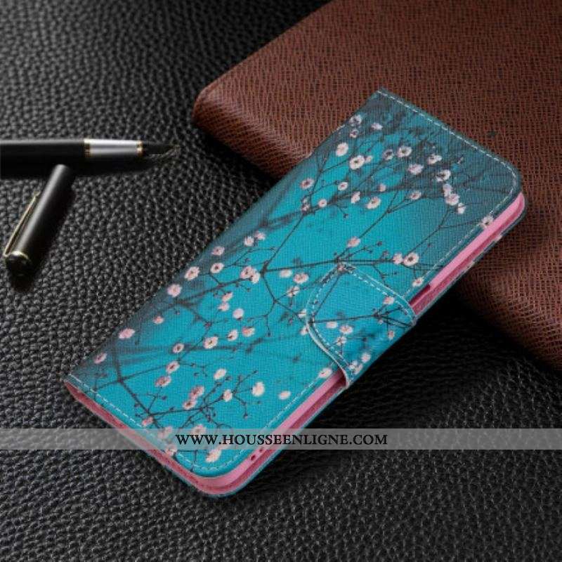 Flip Cover Oppo A54 5G / A74 5G Branches Fleuries