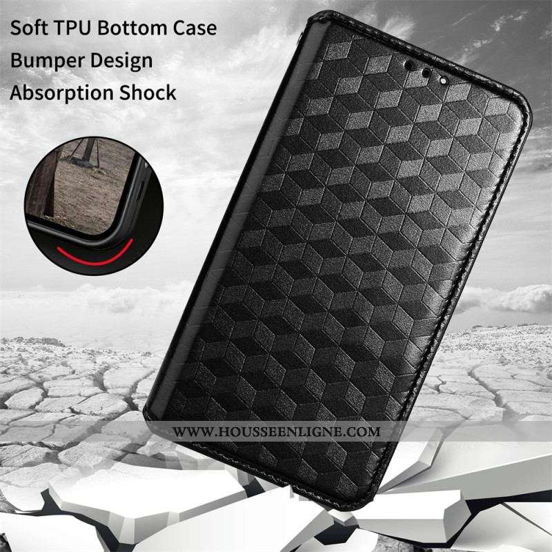 Flip Cover Oppo A54 5G / A74 5G Texture 3D