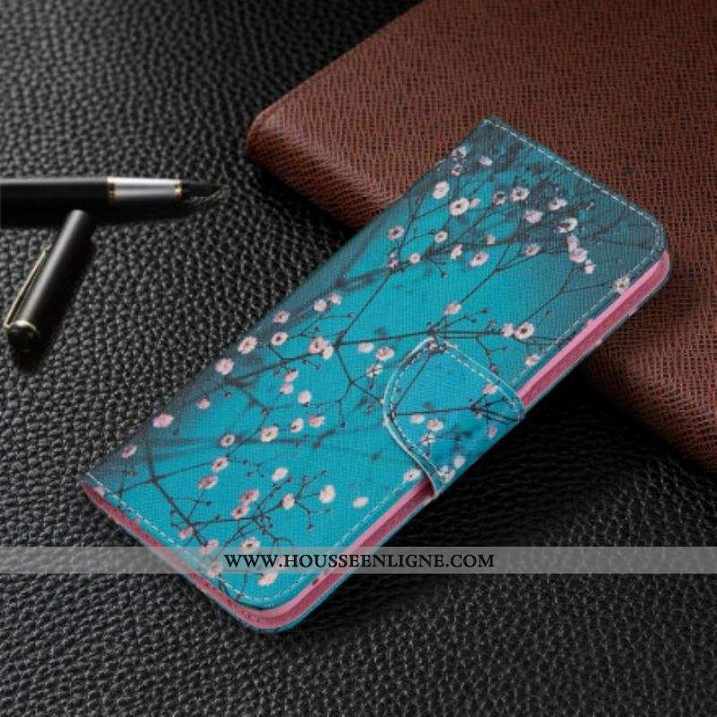 Flip Cover Oppo A94 5G Branches Fleuries