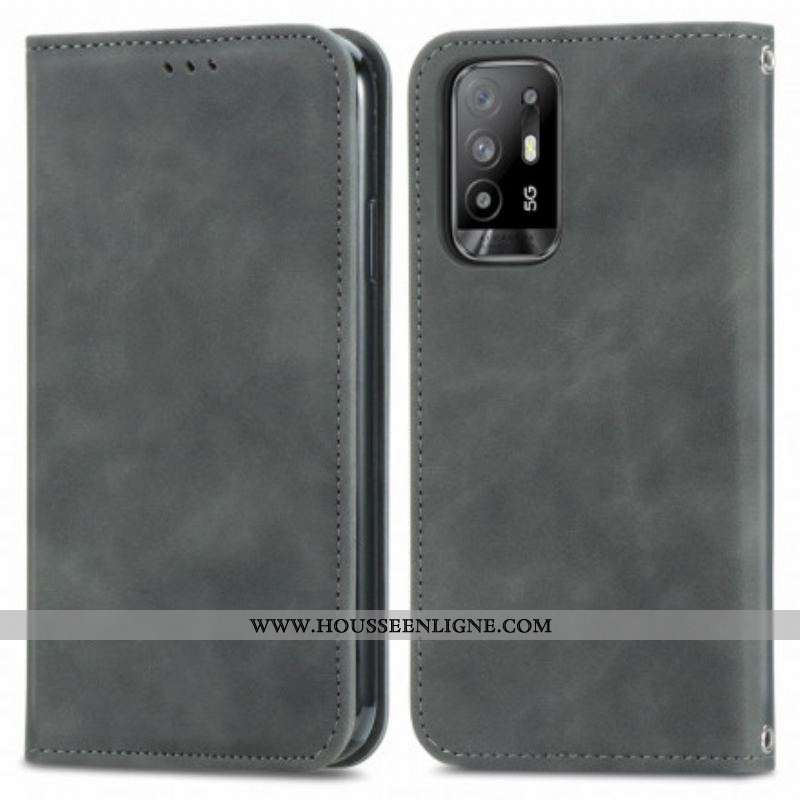 Flip Cover Oppo A94 5G Skin-Touch