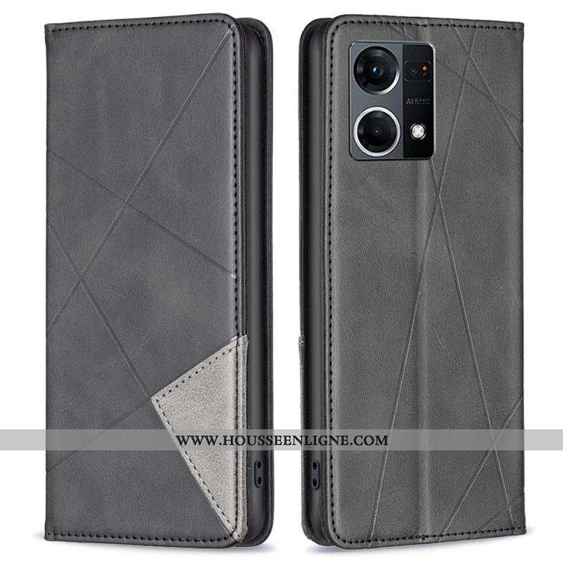 Flip Cover Oppo Reno 7 Losanges