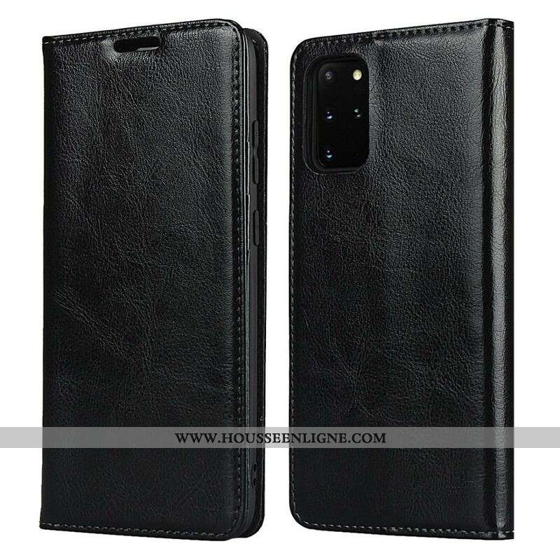 Flip Cover SSamsung Galaxy S20 Plus / S20 Plus 5G Cuir Véritable