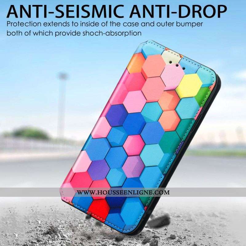 Flip Cover Samsung Galaxy A12 / M12 Design RFID Caseneo