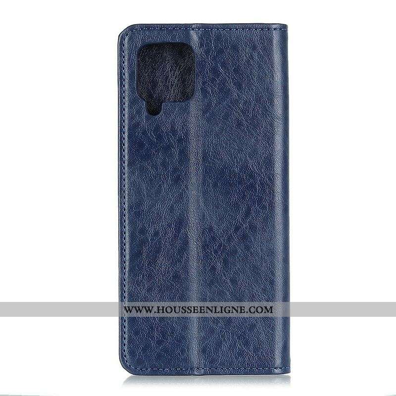 Flip Cover Samsung Galaxy A12 / M12 Style Cuir Fendu