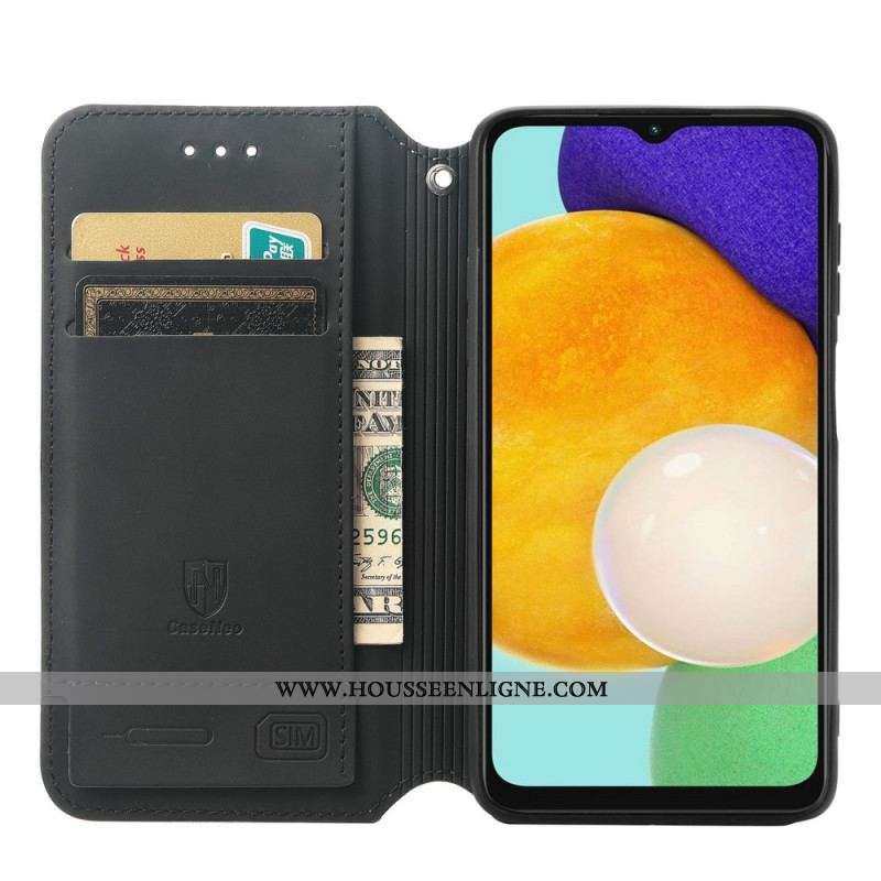 Flip Cover Samsung Galaxy A13 5G / A04s Design RFID Caseneo