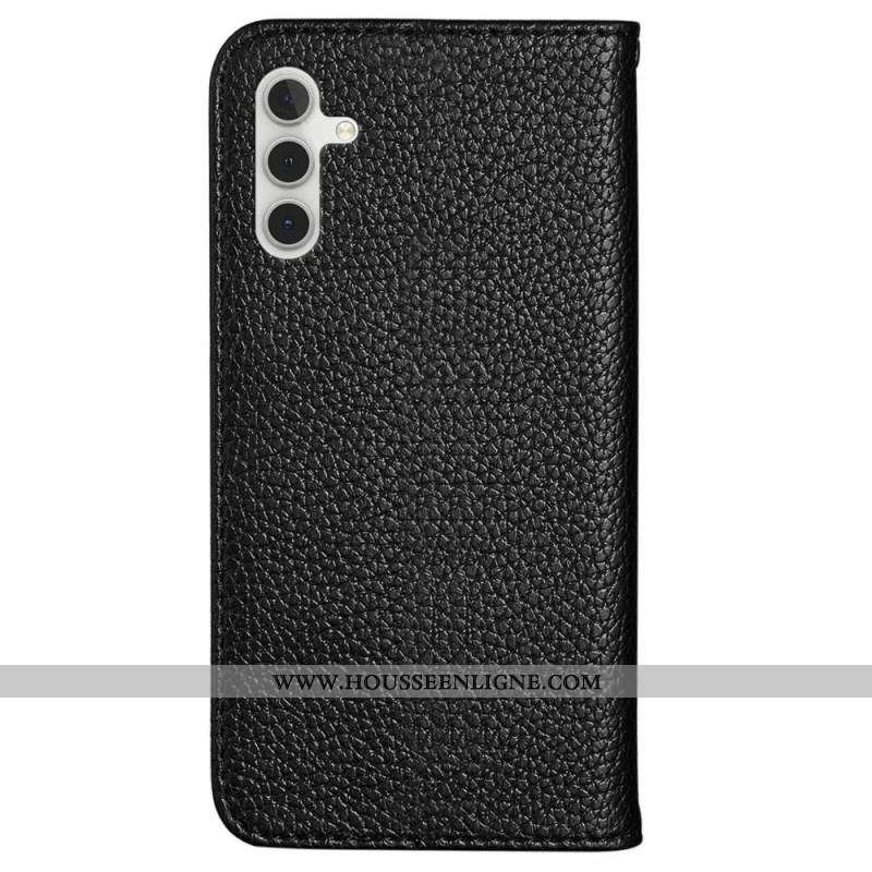 Flip Cover Samsung Galaxy A13 5G / A04s Simili Cuir Litchi Ultra Chic