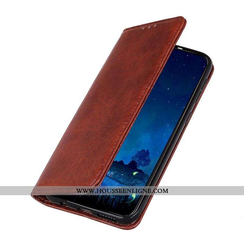 Flip Cover Samsung Galaxy A13 5G / A04s Texture Cuir