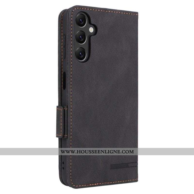 Flip Cover Samsung Galaxy A14 5G / A14 Texture Cuir