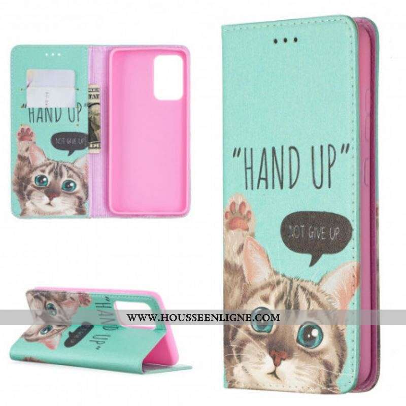 Flip Cover Samsung Galaxy A52 4G / A52 5G / A52s 5G Hand Up