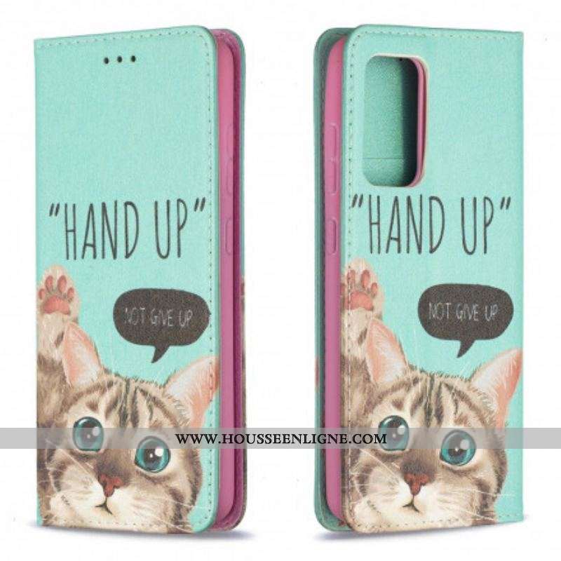 Flip Cover Samsung Galaxy A52 4G / A52 5G / A52s 5G Hand Up