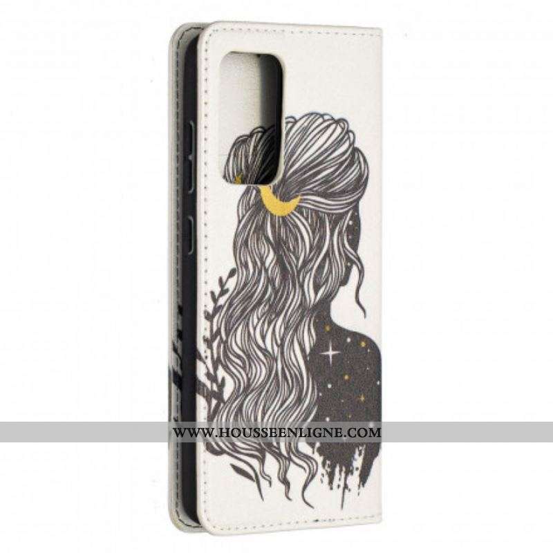 Flip Cover Samsung Galaxy A52 4G / A52 5G / A52s 5G Jolie Chevelure