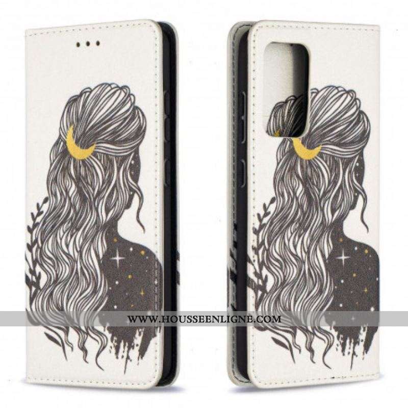 Flip Cover Samsung Galaxy A52 4G / A52 5G / A52s 5G Jolie Chevelure