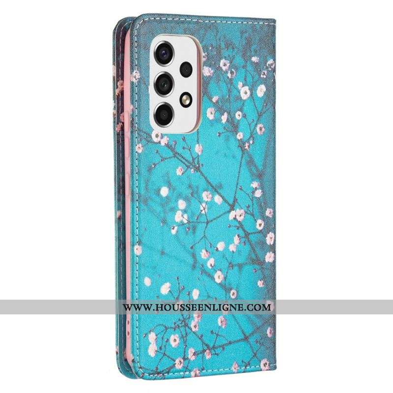 Flip Cover Samsung Galaxy A53 5G Branches Fleuries