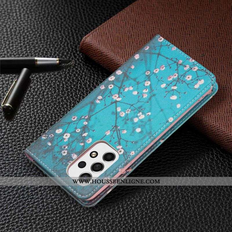 Flip Cover Samsung Galaxy A53 5G Branches Fleuries