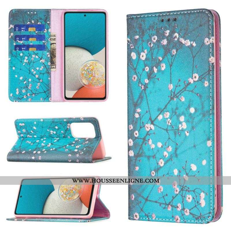 Flip Cover Samsung Galaxy A53 5G Branches Fleuries