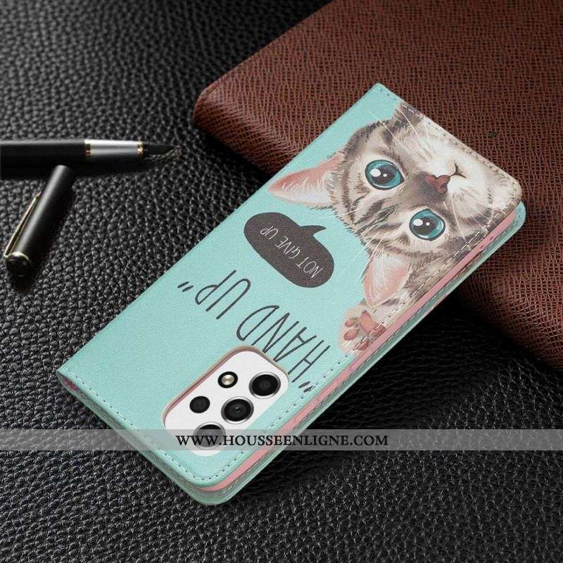 Flip Cover Samsung Galaxy A53 5G Hand Up