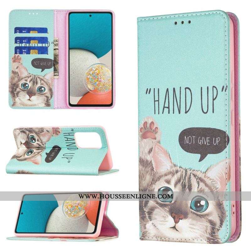 Flip Cover Samsung Galaxy A53 5G Hand Up