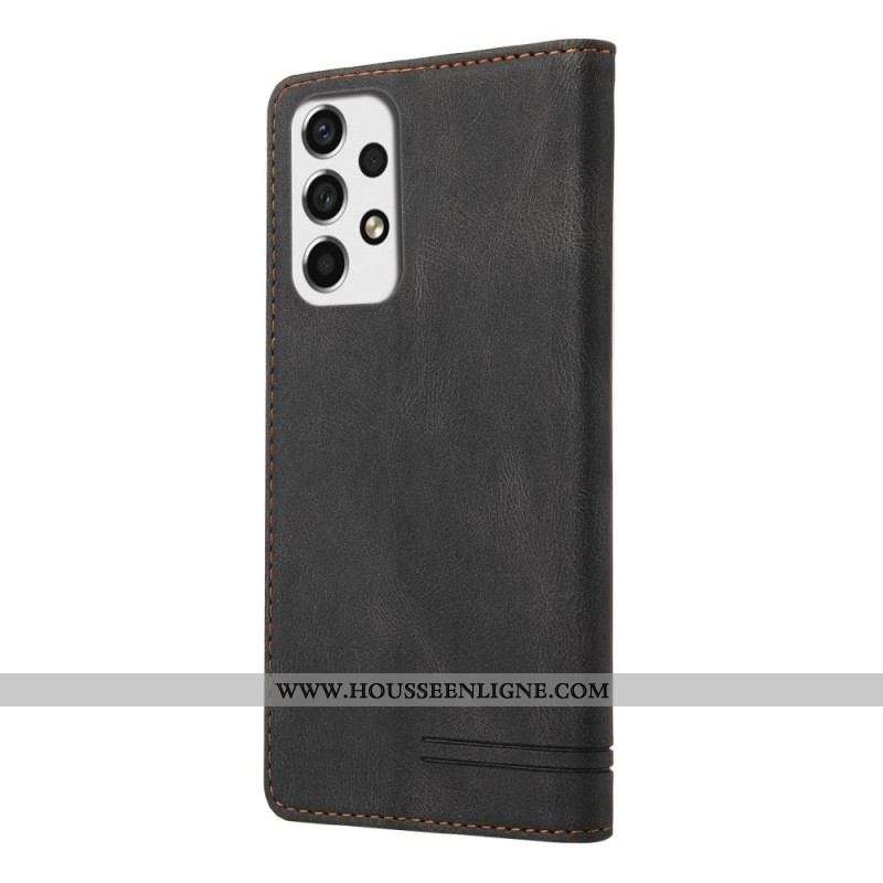 Flip Cover Samsung Galaxy A53 5G Simili Cuir GQ.UTROBE