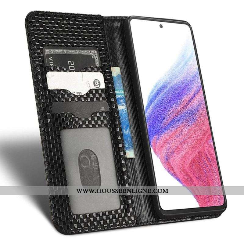 Flip Cover Samsung Galaxy A53 5G Texture 3D