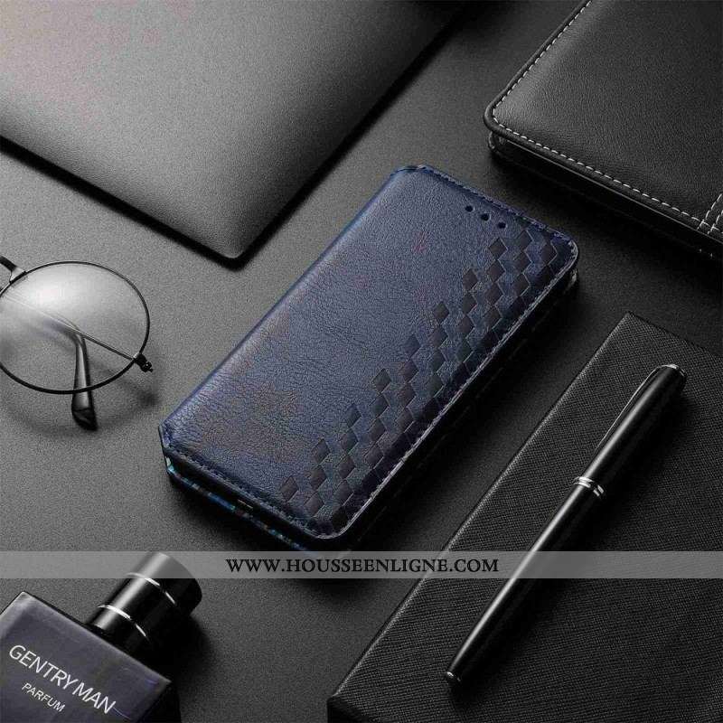 Flip Cover Samsung Galaxy M13 Effet Cuir Motif