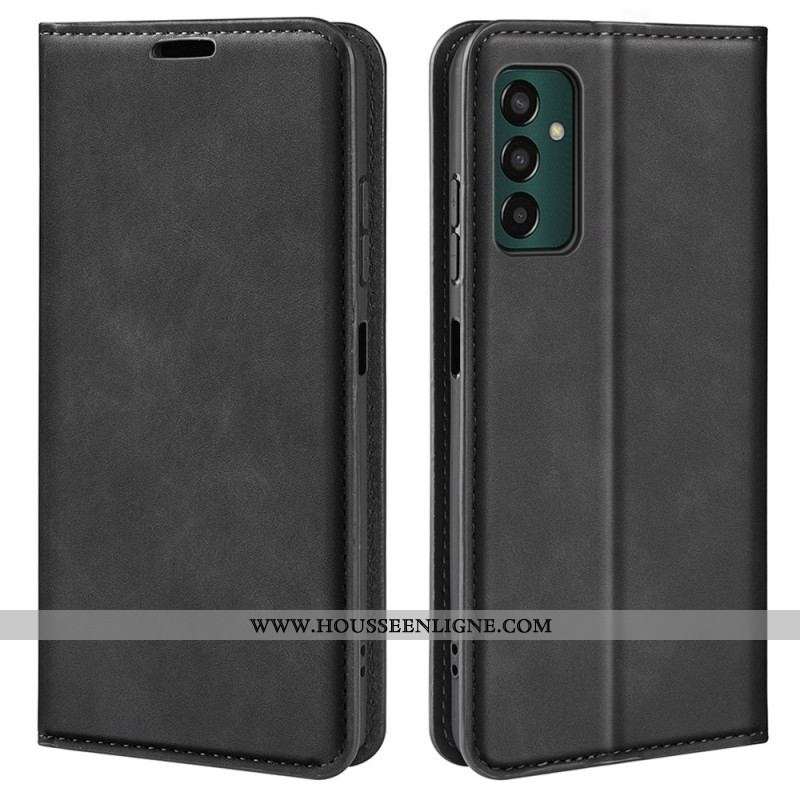 Flip Cover Samsung Galaxy M13 Effet Cuir