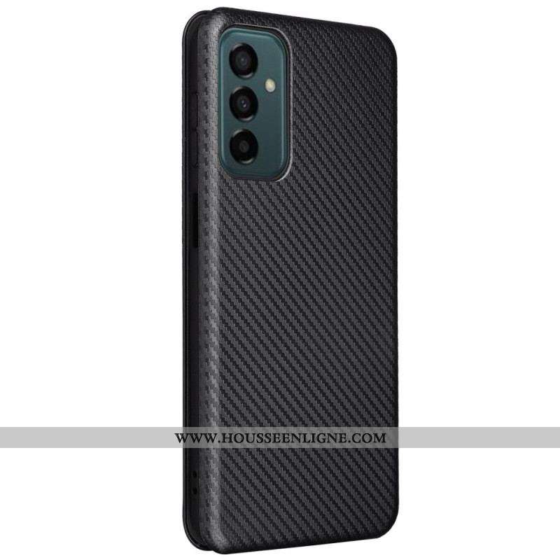 Flip Cover Samsung Galaxy M23 5G Fibre Carbone