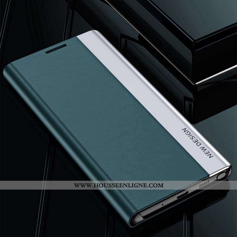 Flip Cover Samsung Galaxy M23 5G Simili Cuir New Design