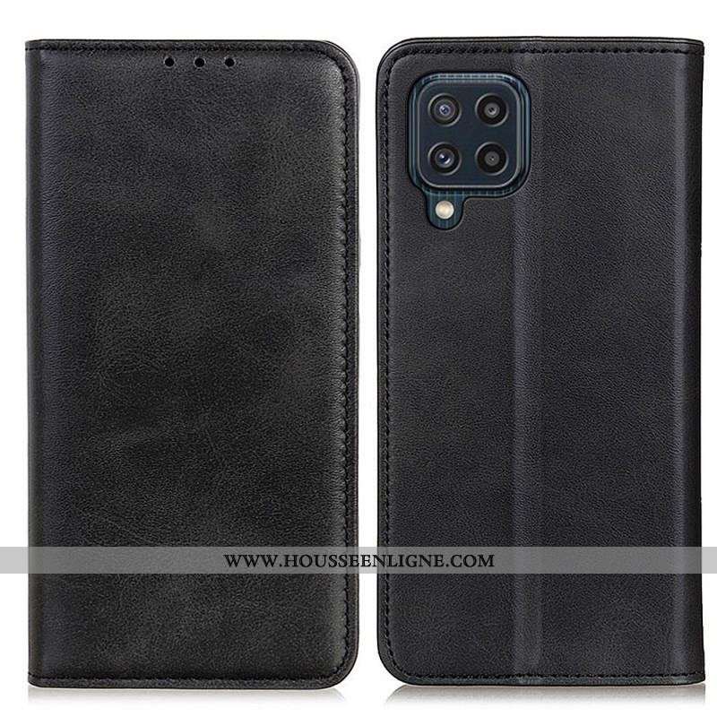 Flip Cover Samsung Galaxy M32 Cuir Fendu