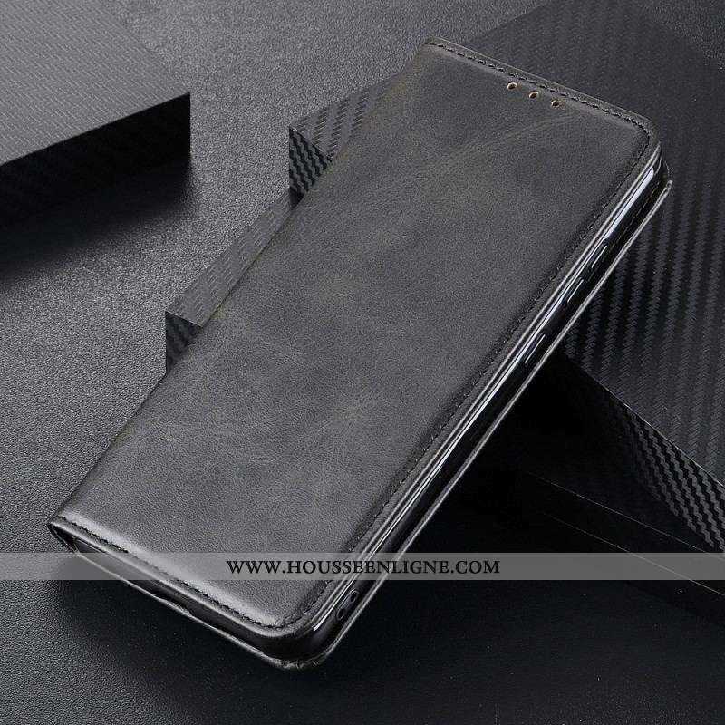 Flip Cover Samsung Galaxy M32 Cuir Fendu