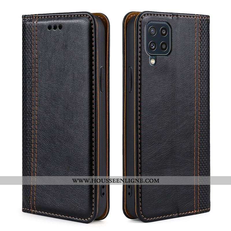 Flip Cover Samsung Galaxy M32 Style Cuir Vintage