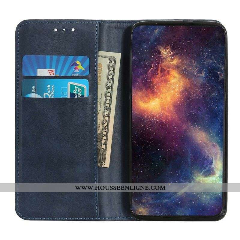 Flip Cover Samsung Galaxy M51 Cuir Fendu