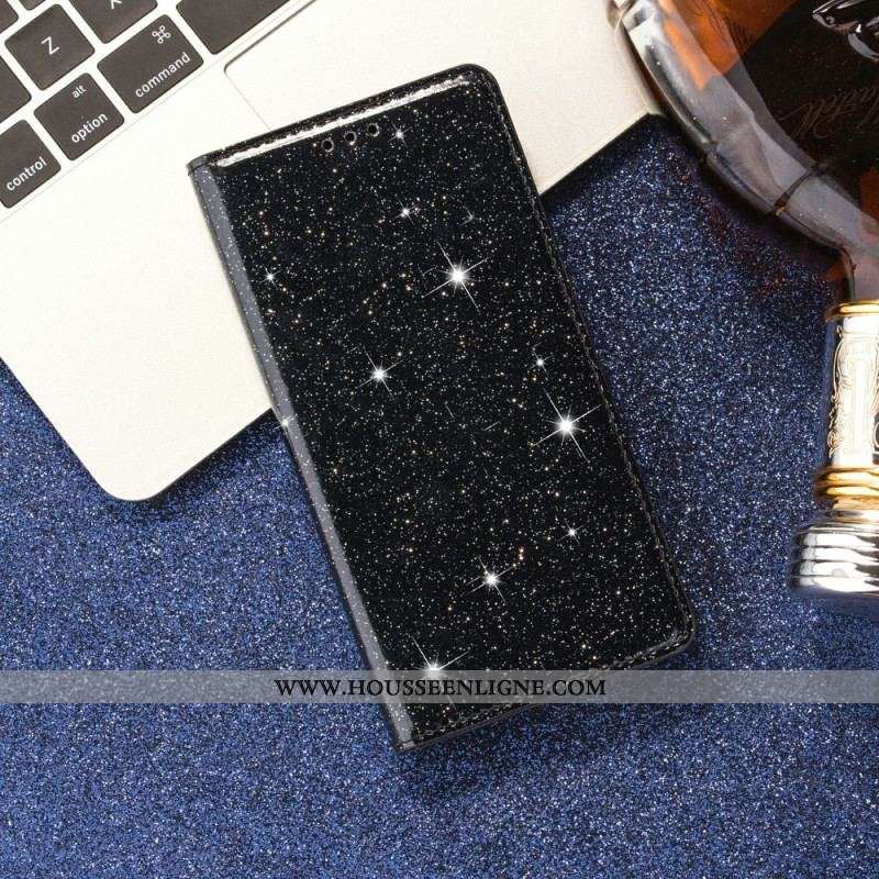 Flip Cover Samsung Galaxy M51 Style Paillettes