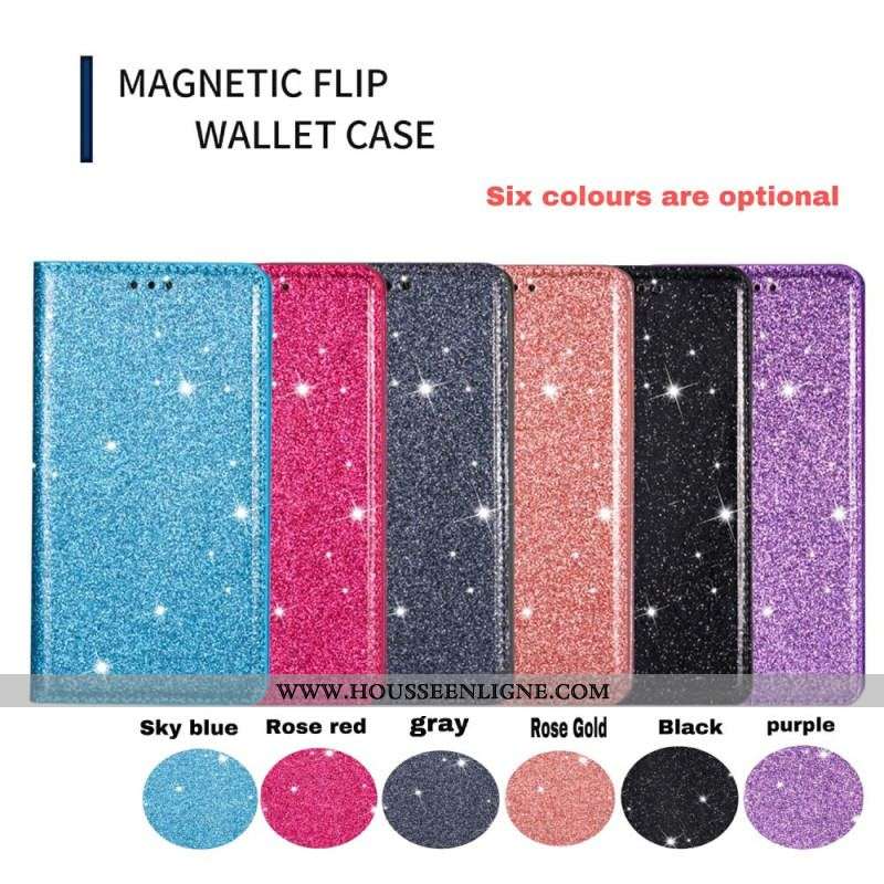 Flip Cover Samsung Galaxy M51 Style Paillettes